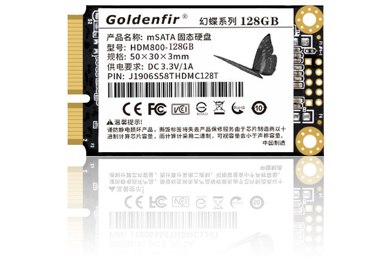 **Genuine 512GB Solid State Drive**
Universal SSD designed for both desktop and notebook computers, featuring a compact mini SATA interface.