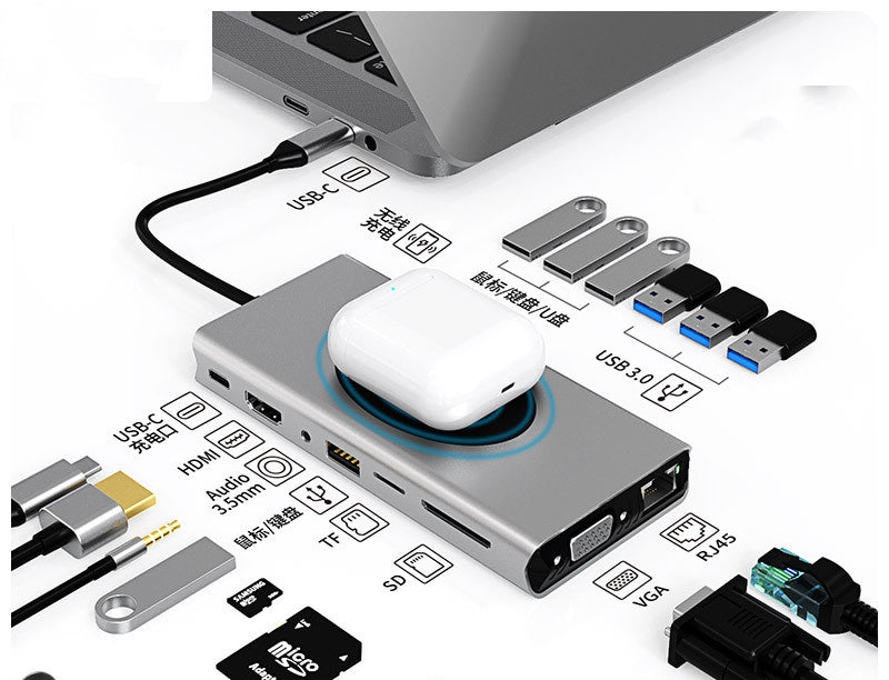 15-in-1 Multiport USB Hub
